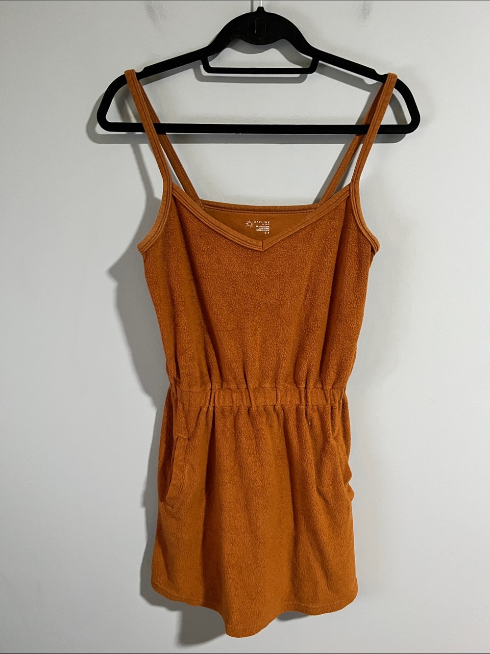 Aerie Offline Terry Cloth Mini Dress